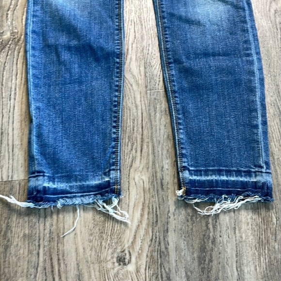 Joe’s Jeans, The Charlie, High Rise Skinny Ankle Jeans, Distressed Hem, size 27 - Picture 7 of 11
